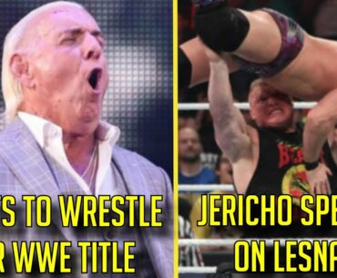 Ric Flair WANTS TO Wrestle For WWE Title! MULTIPLE WWE Wrestlers SHOW UP At Impact!