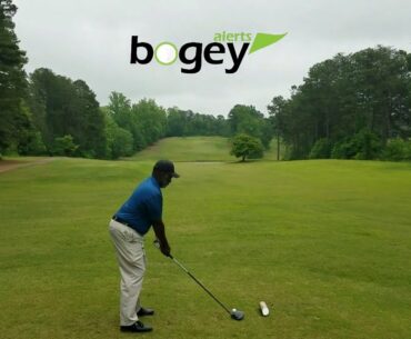 Golfers On The Golf Course Playing An Informed Round -Bogey Alerts App