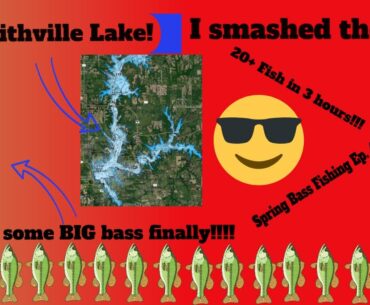 Smithville Lake BEAT-DOWN! Spring Bass Fishing Ep 4. I SMASHED them!