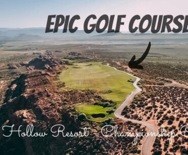 Playing GOLF at Sand Hollow Resort - Great Golf and EPIC Drone Footage - Road Trip Part 2 of 3