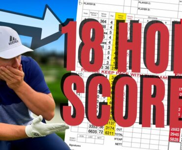 WHAT DO I SCORE FOR 18 HOLES!? USING THE 18 BIRDIES APP!?