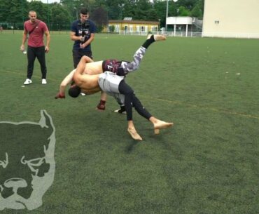 New French Street Fights MMA - Ismail "Street workout" vs Degi "street fighter" - Ibra Tv