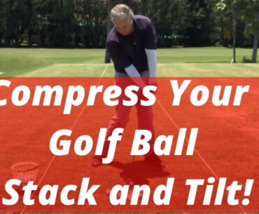3 Easy Ways to Compress the Ball like a PGA Tour Player! Stack and Tilt System! PGA Pro Jess Frank