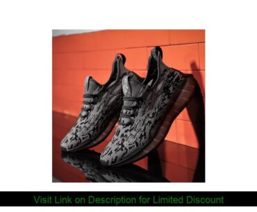 LTSUYO new men's fashion flying woven sports running shoes youth student training shoes high qualit