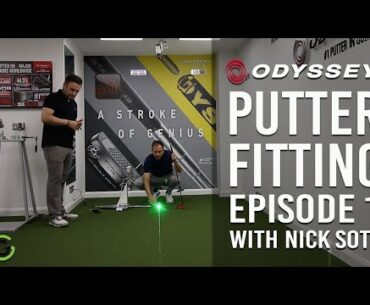 ODYSSEY PUTTER CUSTOM FITTING - Episode 1 - With Nick Soto