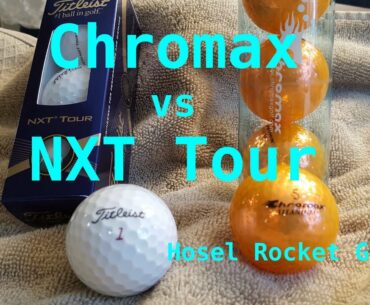 Titleist NXT Tour vs Chomax Metallic Ix