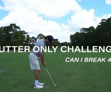 PUTTER ONLY CHALLENGE | Can I break 45?