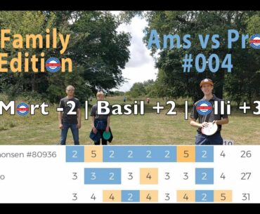 Horsenden Hill Disc Golf | Family Edition | Mort, Basil & Olli | Amateur vs Pro #004 | LondonDGC