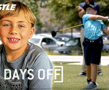 10-Year-Old Golf Prodigy Has A MONSTER Swing!