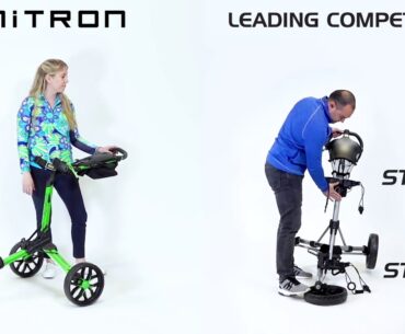 Bag Boy Nitron Push Cart Comparison Video