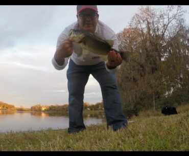 Day Zero - Cold weather bass fishing in Orlando Florida post cold front