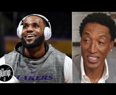 Scottie Pippen reacts to LeBron calling himself GOAT: 'You can't say you're the greatest' | The Jump