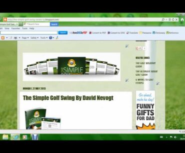 Don't Buy The Simple Golf Swing Ebook!