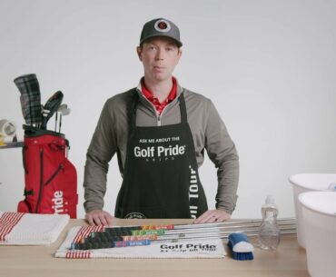 How to Clean Golf Grips | Golf Pride Grips