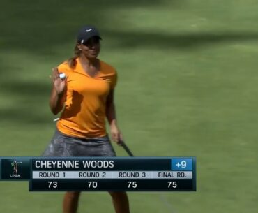 Tiger Woods' Lovely Niece Cheyenne Golf Highlights 2016 KPMG PGA Championship LPGA Tournam