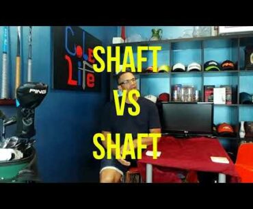 SHAFT VS SHAFT 2   UST MAMIYA PROFORCE V2 BLACK VS PROJECT X EVEN FLOW BLACK