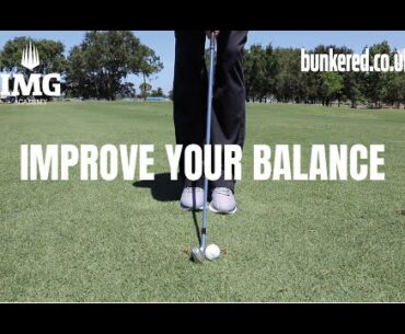 An essential drill for keeping your balance | IMG Academy