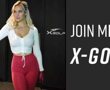 Join Me at X-Golf // High-End Golf Simulator Bar + Restaurant