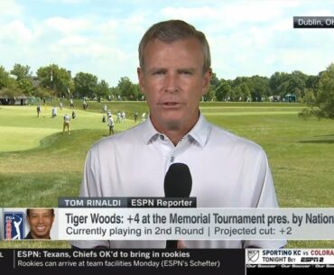 Tom Rinaldi "discuss" Tiger Woods: +4 at the Memorial Tournament pres. by Nationwide | ESPN SC