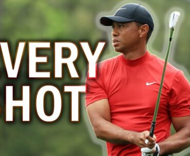 Tiger Woods 2019 Masters Final Round | Every Shot
