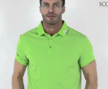 J Lindeberg KV TX Polo Shirt Green Intense