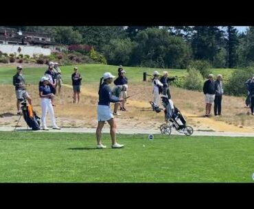 Sara Camarena vs. Katherine Zhu, 18th tee