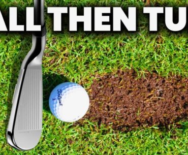 How to Hit the Ball Then the Turf with Your Irons - Amazing drill