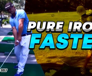 Fastest Way to Hit Irons Pure