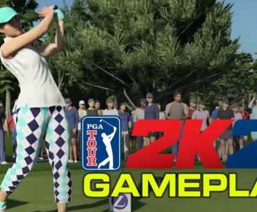 PGA Tour 2k21 Golf Gameplay