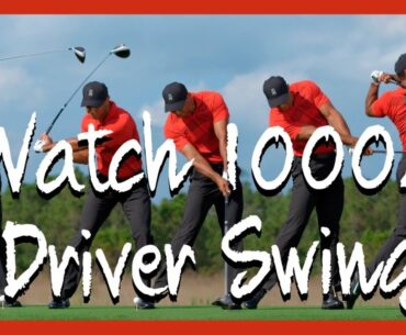 Tiger Woods | “You can always become better.” | Drive Swing | 1000X