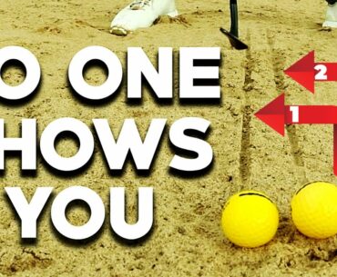 THE ONLY SUPER SIMPLE BUNKER SHOT LESSON YOU NEED!