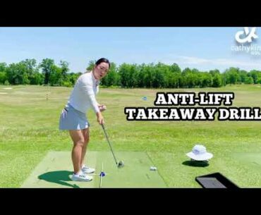 [Cathykimgolf] Stop lifting your club!