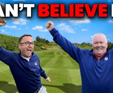 HE'S CHEATED ME! ON ONE OF SCOTLAND'S FINEST INLAND GOLF COURSES!