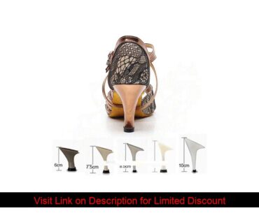 New Women Latin Dance Shoes Ladies Girls Tango Ballroom Comfortable PU + lace Latin Dance Shoes Wom