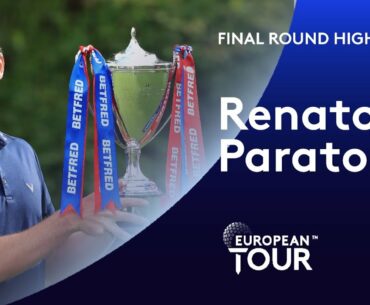 Renato Paratore wins the 2020 Betfred British Masters | Final Round Winning Highlights