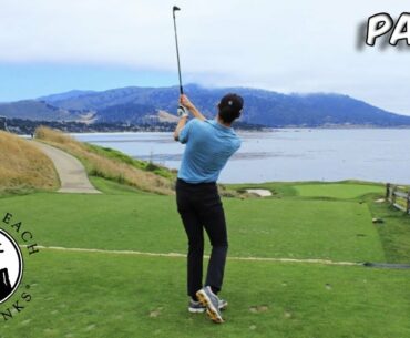 Pebble Beach Golf Links - 18 Hole Vlog - Part 1