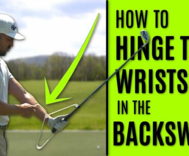 GOLF: How To Hinge The Wrists In The Backswing