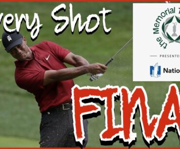 Tiger Woods Shot by Shot | Final Round | 2020 Memorial Tournament