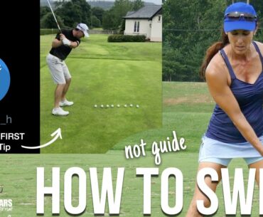 Swing the Club like a Single Digit Player (not guide it)