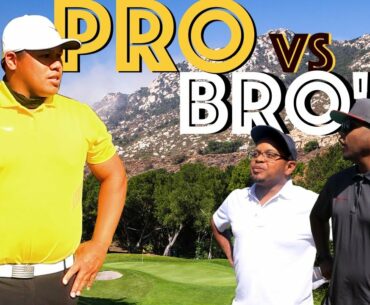 Can Amateur Golfers take down a Golf Pro?