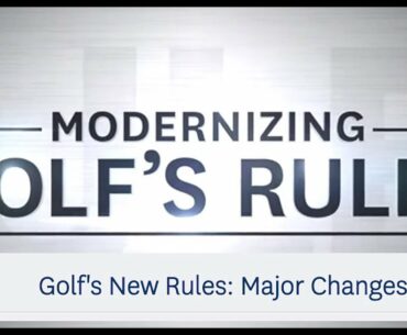 2019 USGA New Rules Compilation