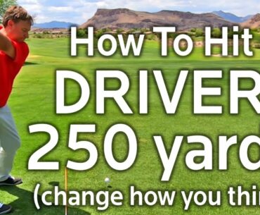 HOW TO HIT DRIVER LONGER  - (250 YARDS or More)