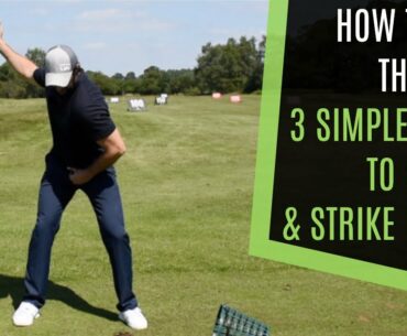 ROTATE THE HIPS IN THE GOLF SWING 3 SIMPLE TIPS - INSTINCTIVE, TECHNIQUE AND SWING FEEL