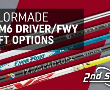 TaylorMade M5/M6 Driver And Fairway Shaft Options