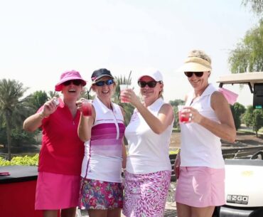 Emirates Golf Club Ladies Pink Ball 2014