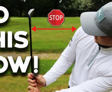 YOU DON'T USE THIS GOLF MOVE ENOUGH! CRUSH YOUR IRONS WITH THIS SHOT!