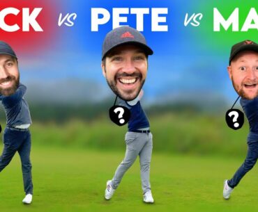 WE SWAP GOLF CLUBS! 9 Hole Special | Rick Shiels vs Matt Fryer vs Peter Finch