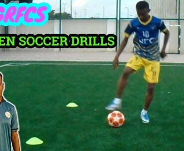 SPEED DRILLS WITH BALL CONTROLLING || GOLDEN SOCCER DRILLS ||