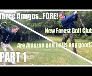 New Forest Golf Club - Part 1. Amazon Golf Balls. Are they any good?