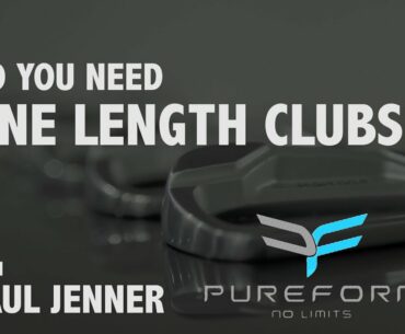 PureForm Golf :: One Length Clubs (Sterling heads)